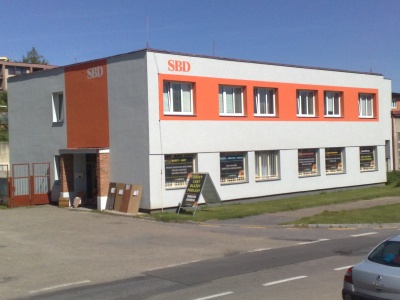 Budova SBD Benešov u Prahy